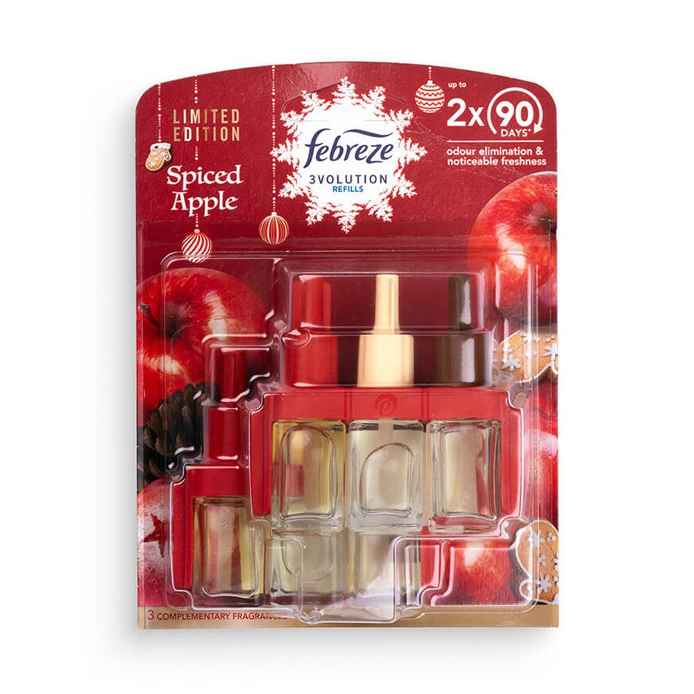 Febreze - Luchtverfrisser - Navulling - 3 Volution - Spiced Apple - 2x20ml