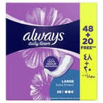 Always - Inlegkruisjes - 2.5 Large - Daily Liners - Extra Protect - 68 Stuks