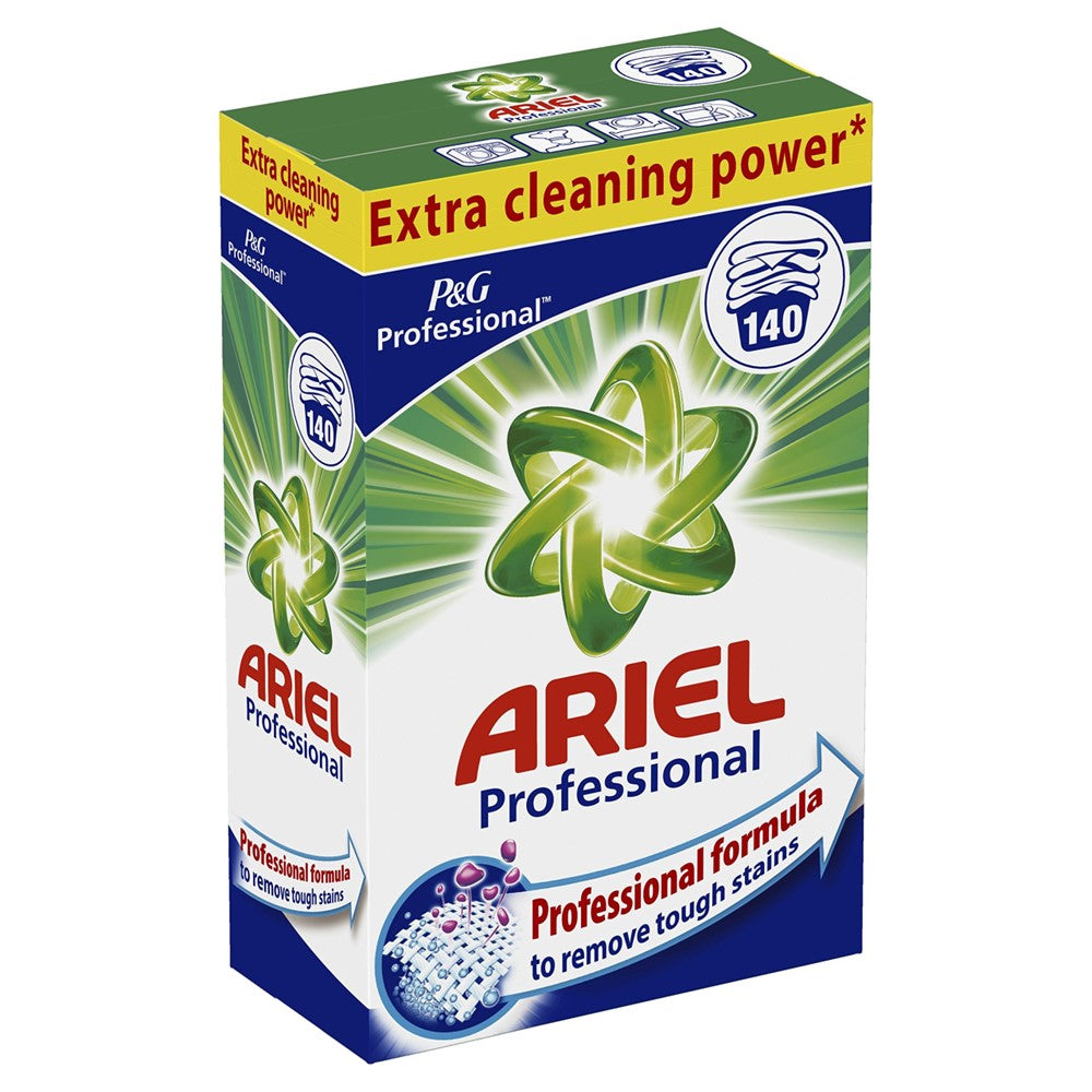 Ariel - Wasmiddel - Waspoeder - Professional Formula - Extra Cleaning Power - 140Wb/9100g