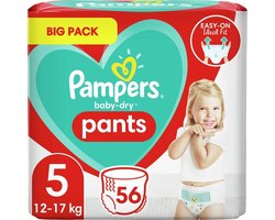 Pampers Baby Dry Nappy Pants Maat 5 - 56 luierbroekjes