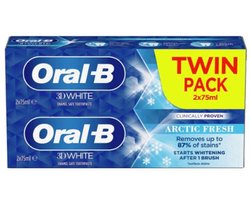 Oral-B Tandpasta 3D White - 2x75 ml