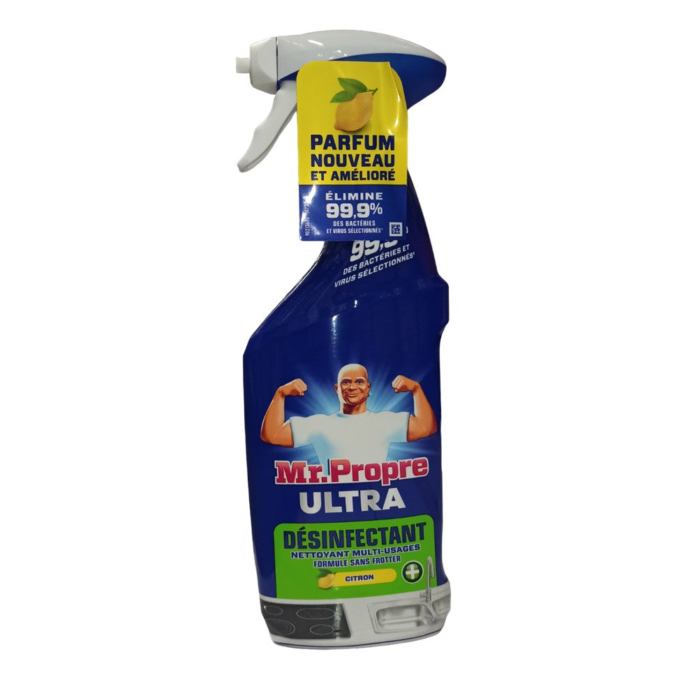 Mr.Propre Ultra - Allesreiniger - Spray - Desinfectant - Citron - 500ml