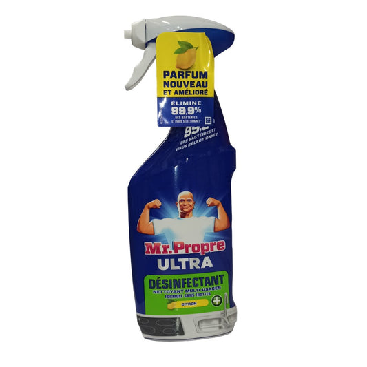 Mr.Propre Ultra - Allesreiniger - Spray - Desinfectant - Citron - 500ml