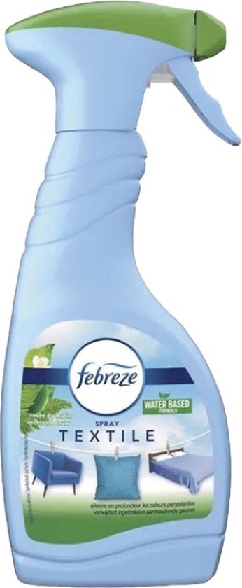 Febreze Textielspray Ochtend Dauw (8 x 500ml)