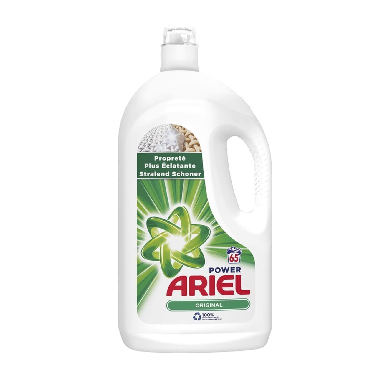 Ariel Power - Wasmiddel - Vloeibaar - Original - 65Wb/3575ml