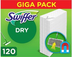 Swiffer Vloerreiniger Droge Vloerdoekjes - 120 Navullingen