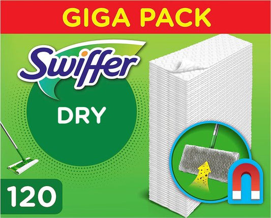 Swiffer Vloerreiniger Droge Vloerdoekjes - 120 Navullingen