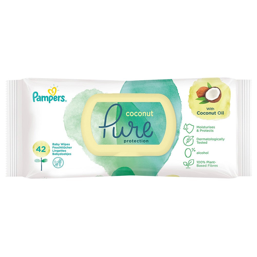 Pampers - Babydoekjes - Coconut - Pure Protection - 42 Stuks
