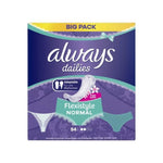 Always Dailies - Inlegkruisjes - Normal - Flexistyle - Fresh Scent - Big Pack - 54 Stuks