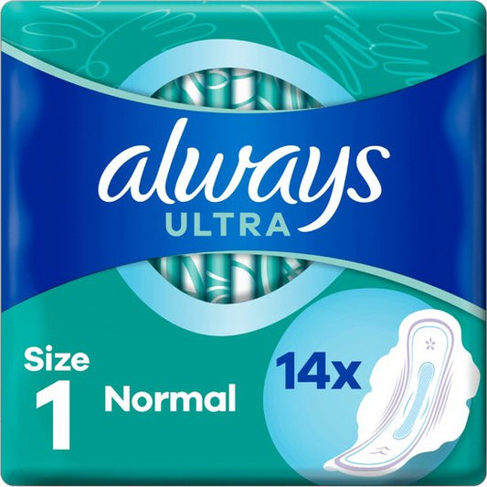 Always - Maandverband Ultra Normal - Met Vleugels - Maat 1 - 16 x 14 - 224 Pads