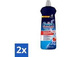 Finish Powerball - Glansspoelmiddel - Citroen - Tot 170 Afwasbeurten - 800ml - Voordeelverpakking - 2 stuks
