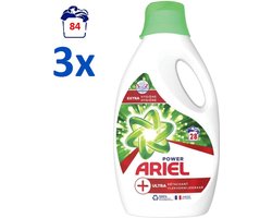 Ariel Vloeibaar Wasmiddel + Ultra Vlekverwijderaar - 3 x 28 Wasbeurten - Voordeelverpakking