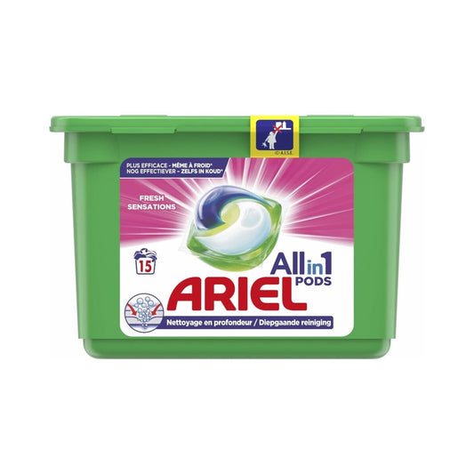 Ariel All in 1 Pods - Wasmiddel - Pods - Fresh Sensations - 15Wb/378g