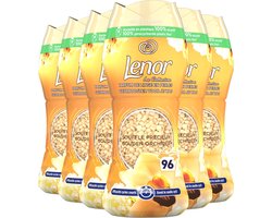 Lenor Geurbooster Gouden Orchidee - Geurparels - 6x16 Wasbeurten - Voordeelverpakking