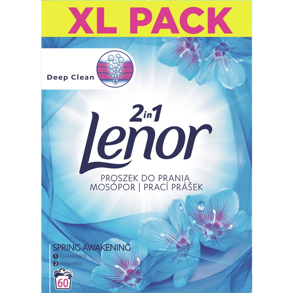 Lenor - Wasmiddel - Waspoeder - Spring Awakening - Deep Clean - 60Wb/3.9kg