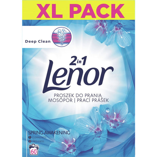 Lenor - Wasmiddel - Waspoeder - Spring Awakening - Deep Clean - 60Wb/3.9kg