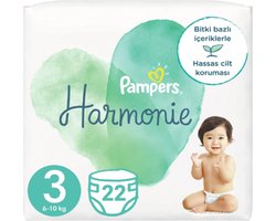 Pampers - Harmonie - Maat 3 - Mega Pack - 88 stuks - 6/10 KG