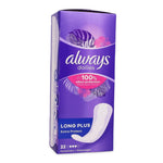 Always - Inlegkruisjes - 3 Long Plus - Dailies - Extra Protect - 22 Stuks