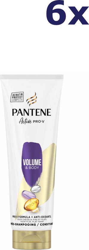6x Pantene Conditioner Sheer Volume 200 ml