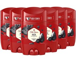 Old Spice Deo Stick - Deodorant Rock - Voordeelverpakking 6 x 50 ml