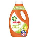 Ariel - Wasmiddel - Vloeibaar - Clean & Fresh - Citrus Zest - 36Wb/1800ml