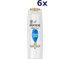 Pantene Shampoo - Classic Clean - 6 stuks - 225 ml