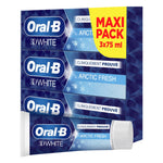 Oral B - Tandpasta - Arctic Fresh - Maxi Pack - 3x75ml