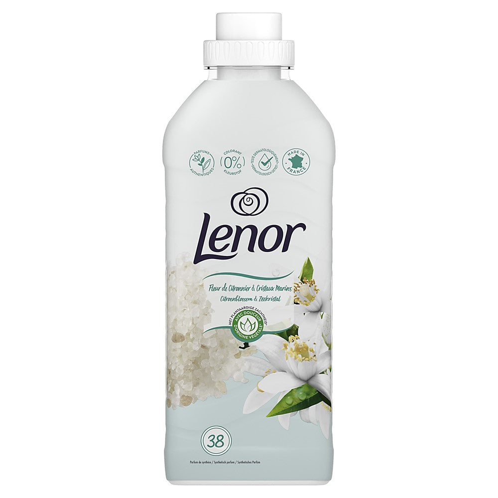 Lenor - Wasverzachter - Vloeibaar - Citroenbloesem & Zeekristal - 38Wb/874ml