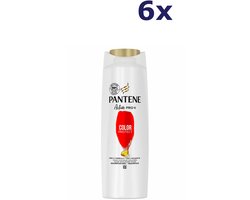 6x Pantene Shampoo Color Protect Volume 225 ml