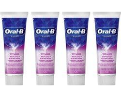Oral B - Tandpasta - 3D White - Vitalize - 75ml x 4