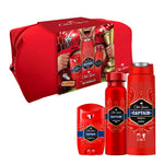 Old Spice Men - Geschenkset - 1xDouchegel + 1Deo Spray + 1xDeo Stick - Captain - 3 Assortimenten - 3 Stuks