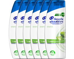 Head & Shoulders Sensitive - Anti-roos Shampoo - Tot 100% Roosvrij - Voordeelverpakking 6 x 285ml