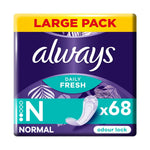 Always - Inlegkruisjes - 2 Normal - Daily Fresh - Odour Lock - 68 Stuks