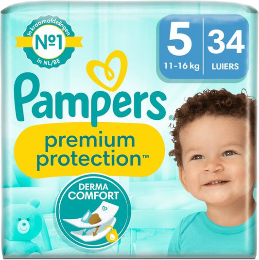 Pampers Premium Protection - Maat 5 - 34 Luierbroekjes