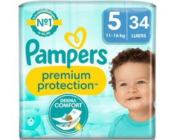 Pampers Premium Protection - Maat 5 - 34 Luierbroekjes