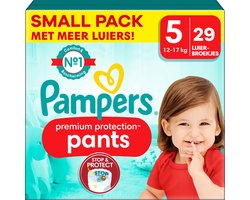 Pampers - Premium Protection Pants - Maat 5 - Small Pack - 29 stuks - 12/17 KG