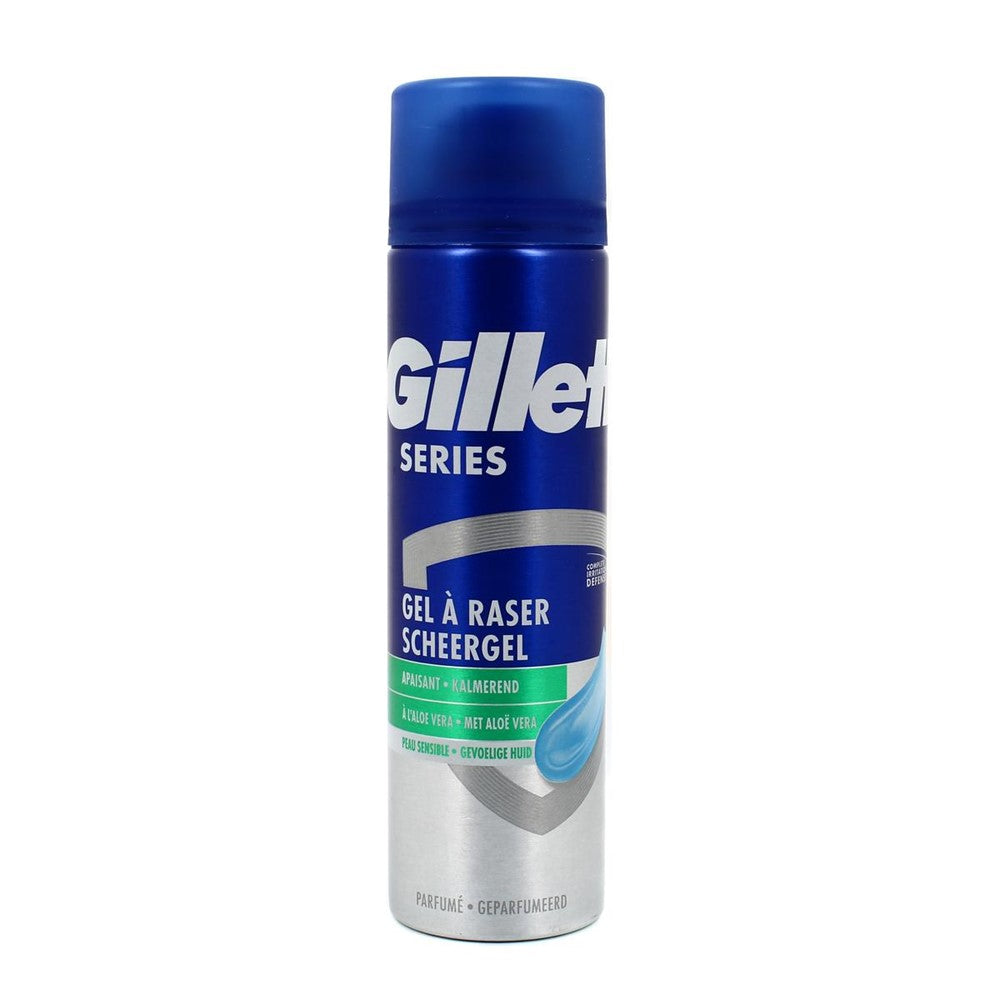 Gillette - Scheergel - Series - Sensitive - Soothing - Aloe Vera - 200ml