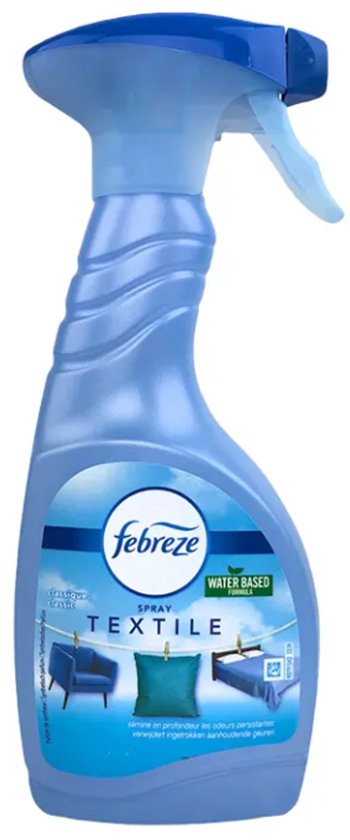 Lenor Febreze Textielverfrisser Spray - Anti-bacterieeel | 1x 500ml | Antibacteriële Textielverfrisser