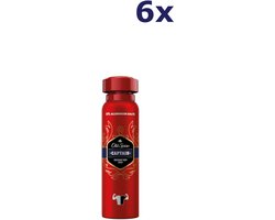 6x Old Spice Deospray 150ml Captain