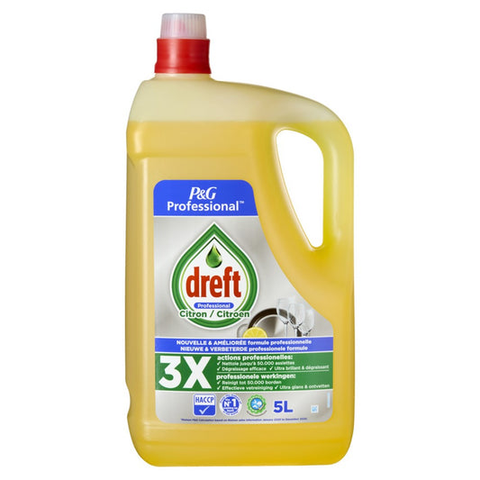 Dreft Professional - Afwasmiddel - Citroen - 5L