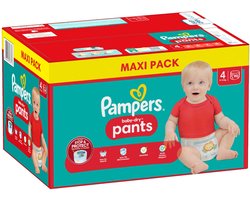Pampers - Baby-Dry Pants - Luierbroekjes - Maat 4 (9-15 kg) - Extra Droog - 90 Luiers