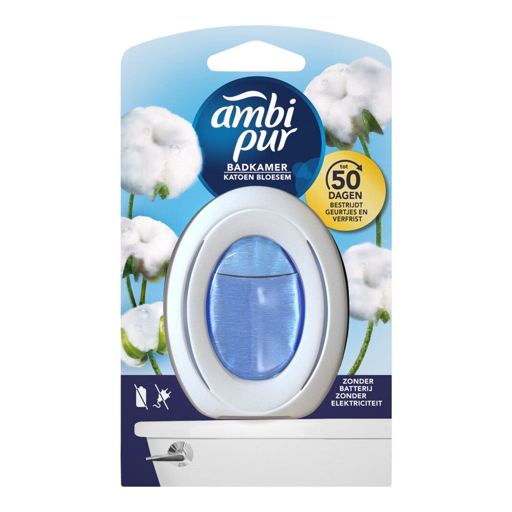 Ambi Pur - Luchtverfrisser - Voor De Badkamer - Katoen Bloesem - 7,5ml