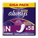 Always Expert - Inlegkruisjes - 2.5 Normal - Daily Extra Protect - Giga Pack - 58 Stuks