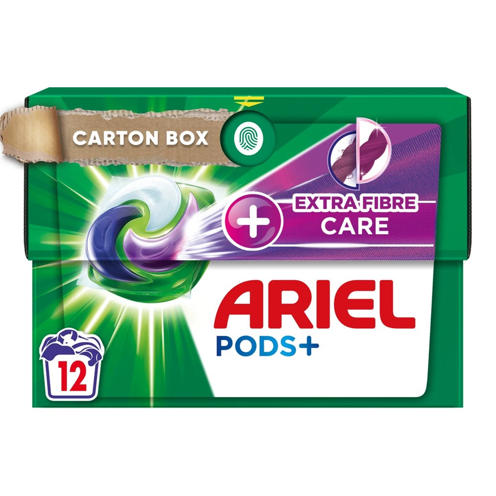Ariel - Wasmiddel - Pods - Extra Fiber Care+ - 12Wb/302.4g