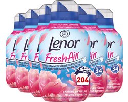 Lenor Fresh Air Bloesem - Wasverzachter - 6 x 34 Wasbeurten Voordeelverpakking