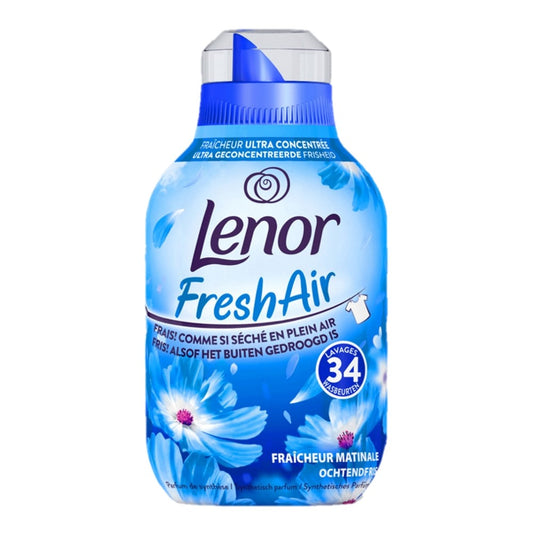 Lenor - Wasverzachter - Vloeibaar - Fresh Air - Ochtendfris - 34Wb/476ml