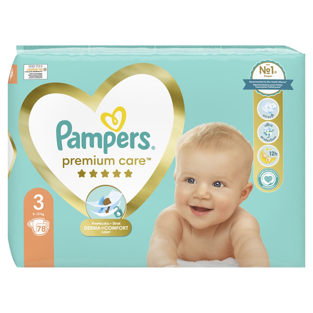 Pampers Premium Care - Luiers - Size 3 - 6-10kg - 78 Stuks