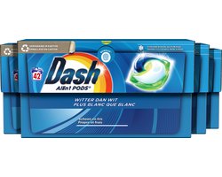 Dash All in 1 Pods - Waspods - Witter Dan Wit - 4 x 42 Wasbeurten Voordeelverpakking