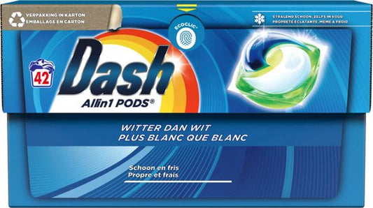 Dash - Wasmiddel - Pods - Regular - 42wb/1058,4g