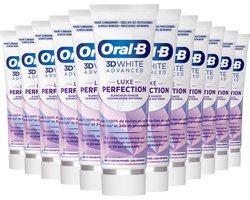 Oral B - Tandpasta - 3D White Luxe - Perfection - 75ml x 12